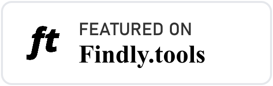 Featured on Findly.tools
